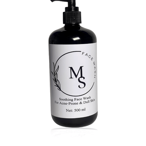 Soothing face wash