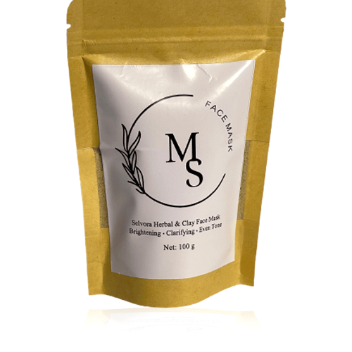 Selvora herbal & clay face mask